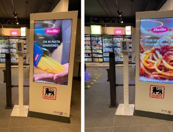 Digital OOH - Barilla Blue Box